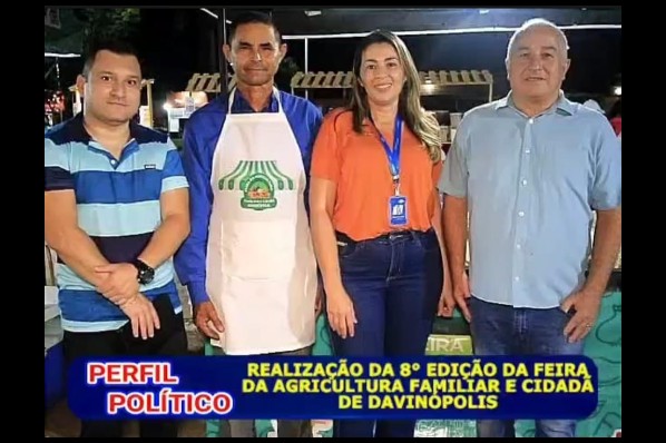 Oitava  edição da Feira da Agricultura Familiar e cidadã ocorre em Davinópolis
